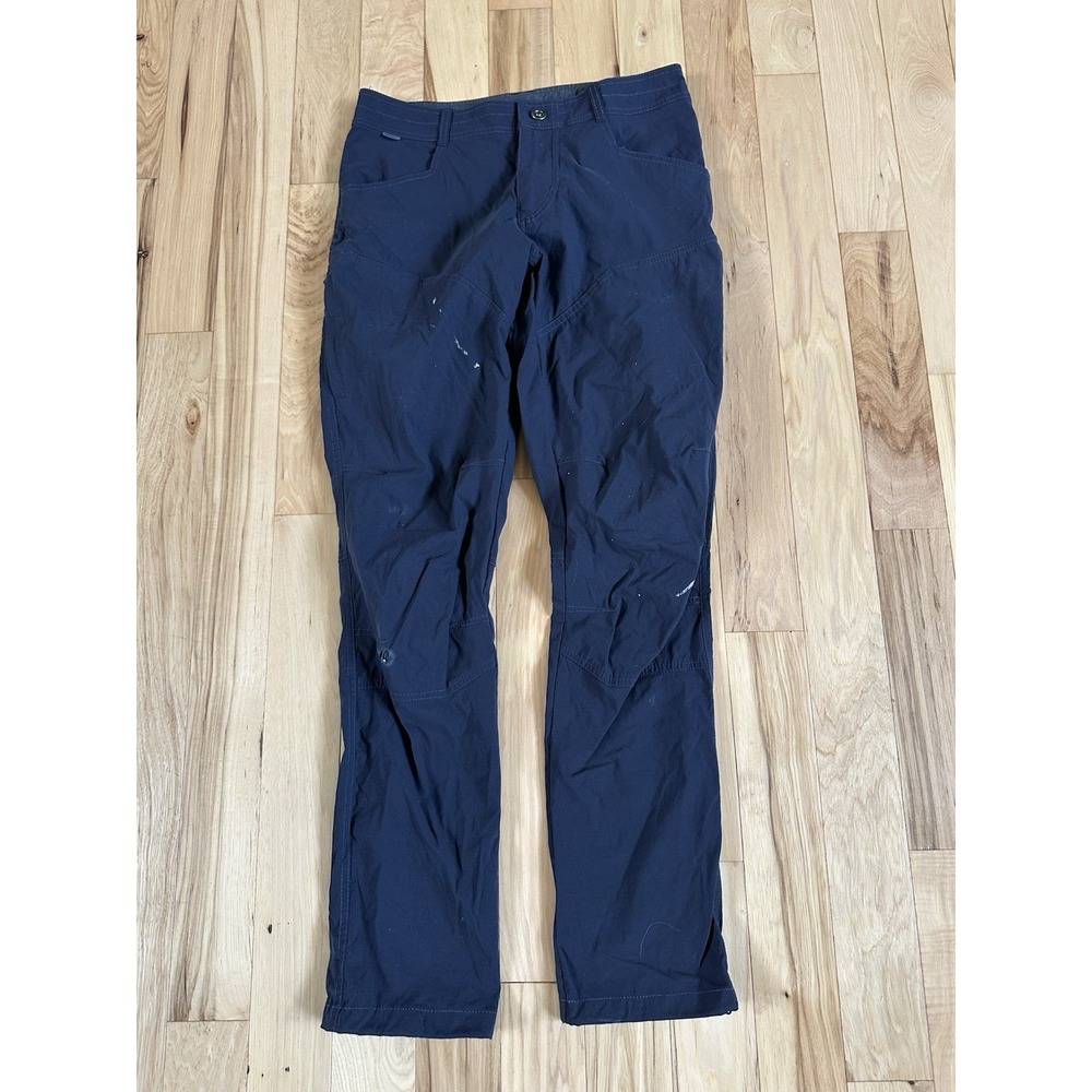 Kuhl Pants Mens 32x34 Black Silencer Rock Climbing Hiking Performance Stretch